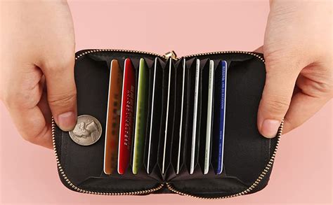 bling rfid credir card holder leather|Bling Crystal Credit Card Wallet Leather RFID Wallet .